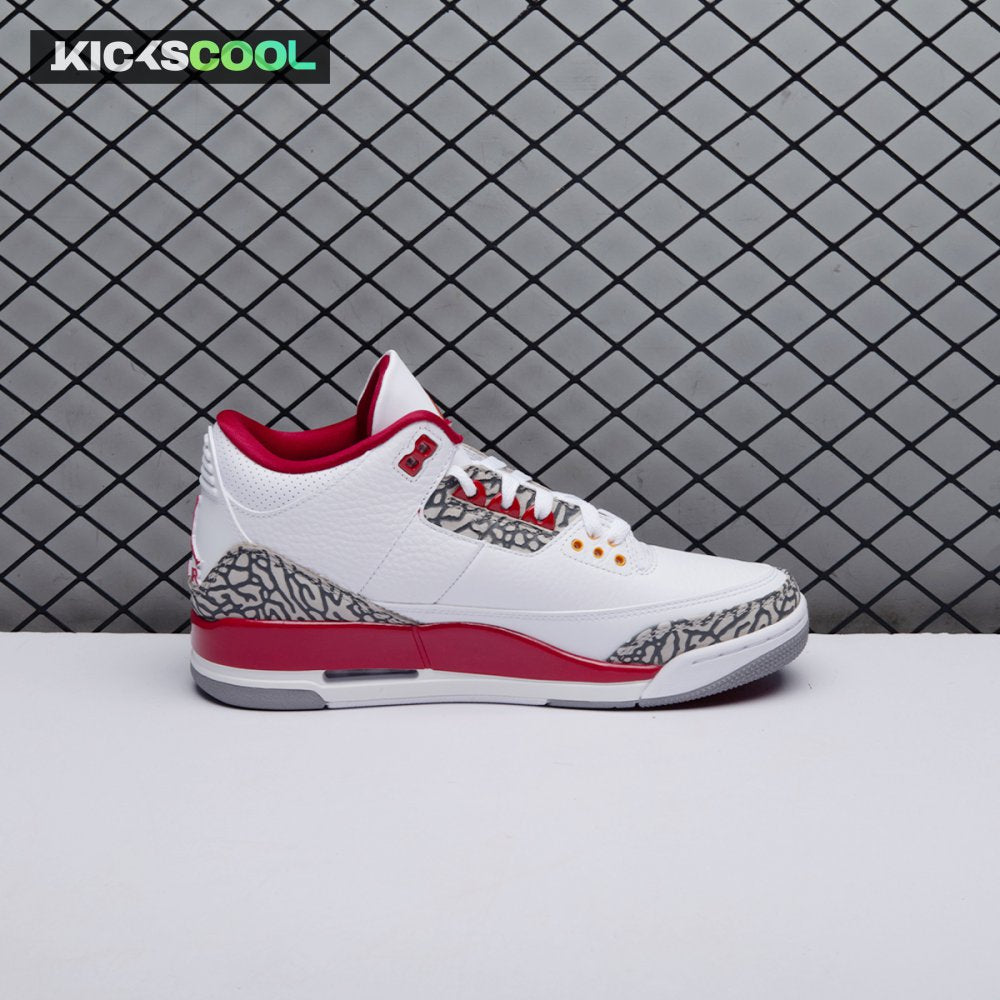 Jordan 3 Retro Cardinal Red CT8532-126 Unisex