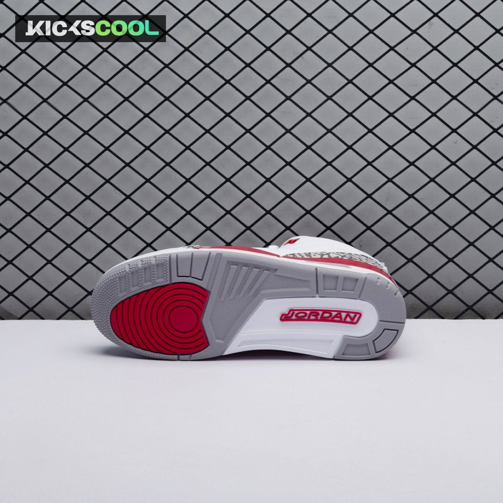 Jordan 3 Retro Cardinal Red CT8532-126 Unisex
