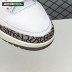 Air Jordan 3 Retro Neapolitan Dark Mocha CK9246-102 Unisex