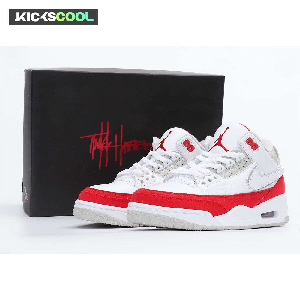 Air Jordan 3 Retro Tinker White University Red Men's