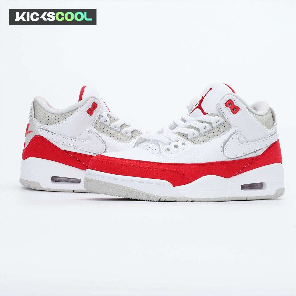 Air Jordan 3 Retro Tinker White University Red Men's