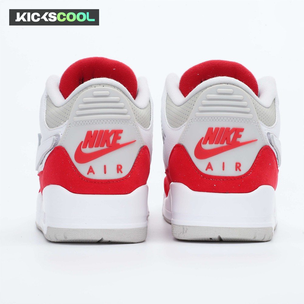 Air Jordan 3 Retro Tinker White University Red Men's