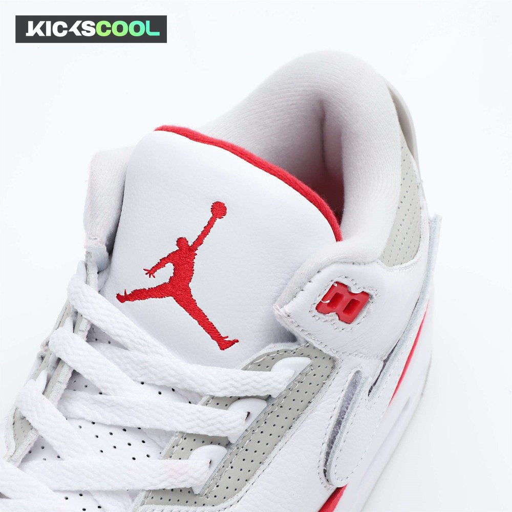 Air Jordan 3 Retro Tinker White University Red Men's