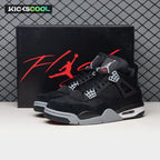 Air Jordan 4 Retro SE Black Canvas DH7138-006 Men's