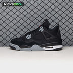 Air Jordan 4 Retro SE Black Canvas DH7138-006 Men's