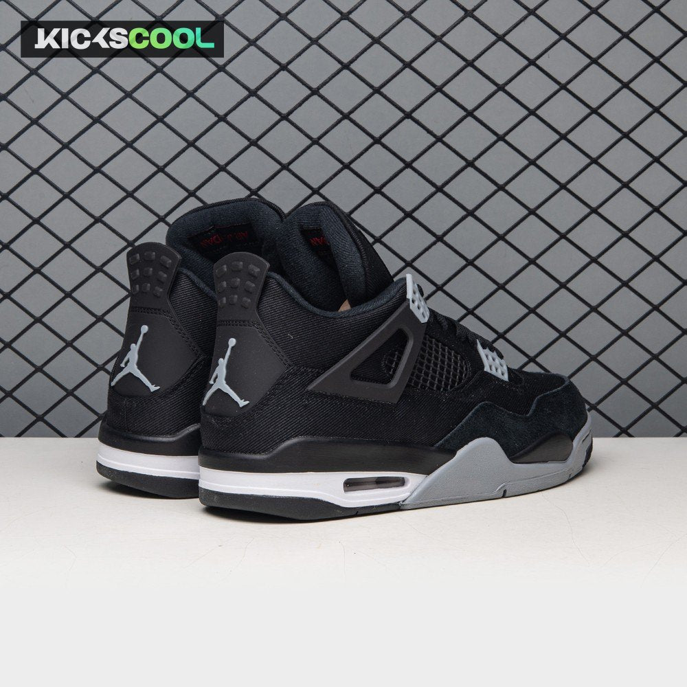 Air Jordan 4 Retro SE Black Canvas DH7138-006 Men's