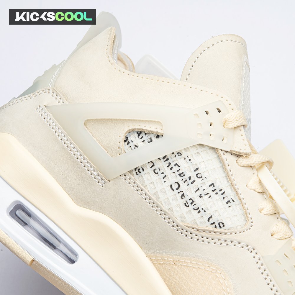 Air Jordan 4 RERO x Off-White AJ4 OW Sail Unisex