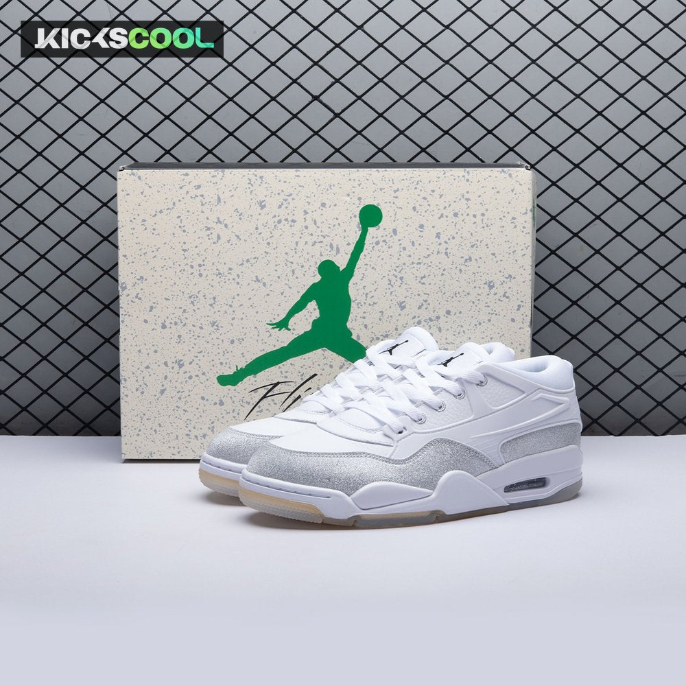 Air Jordan 4 RM White Metallic Silver HQ3441-111 Unisex