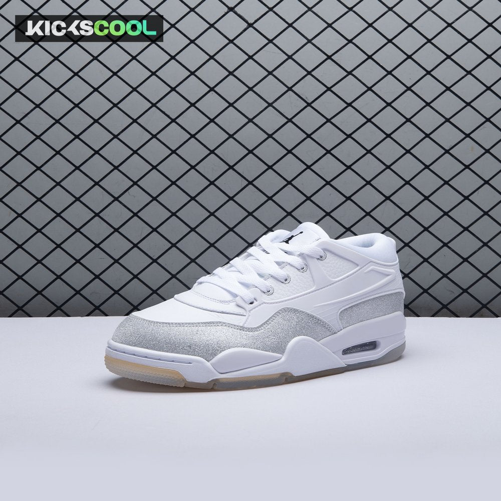 Air Jordan 4 RM White Metallic Silver HQ3441-111 Unisex