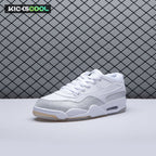 Air Jordan 4 RM White Metallic Silver HQ3441-111 Unisex
