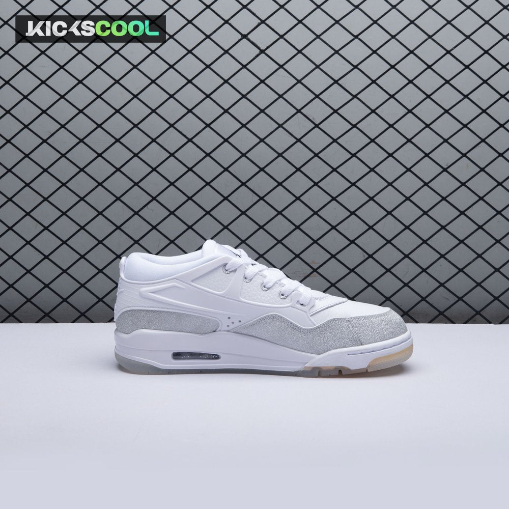 Air Jordan 4 RM White Metallic Silver HQ3441-111 Unisex