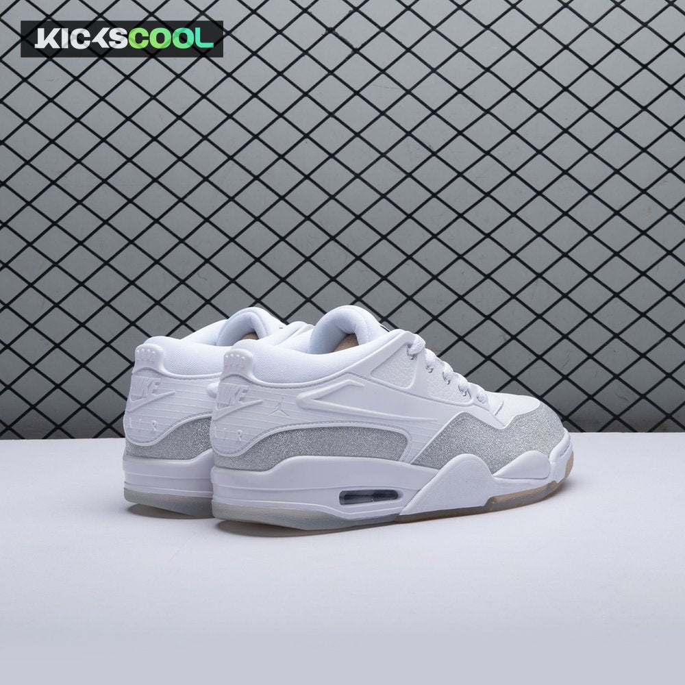 Air Jordan 4 RM White Metallic Silver HQ3441-111 Unisex