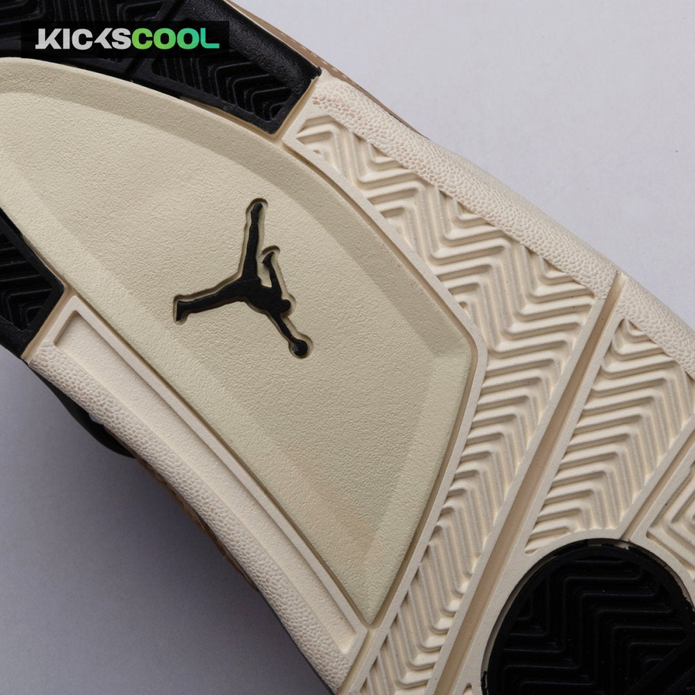 Jordan 4 Retro Fossil AQ9129-200 Unisex