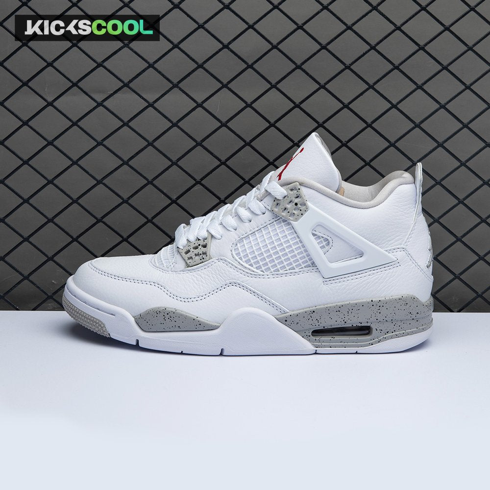 Air Jordan 4 Retro 'White Oreo' Unisex