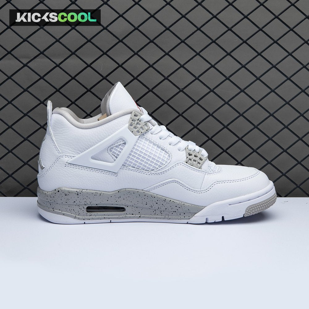 Air Jordan 4 Retro 'White Oreo' Unisex
