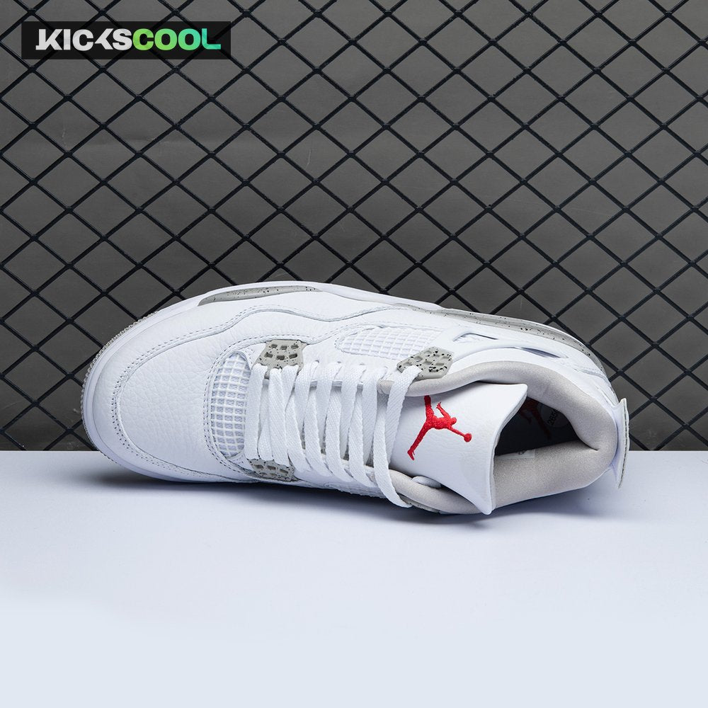 Air Jordan 4 Retro 'White Oreo' Unisex
