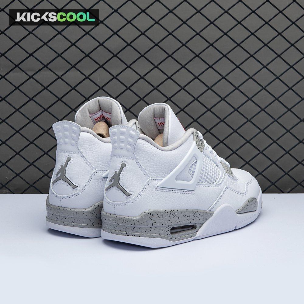 Air Jordan 4 Retro 'White Oreo' Unisex