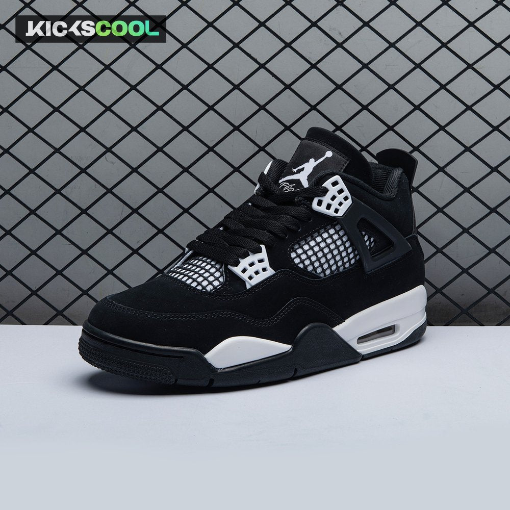 Air Jordan 4 Retro White Thunder FQ8138 001 Unisex