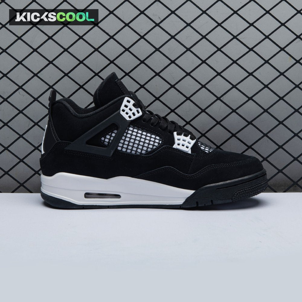 Air Jordan 4 Retro White Thunder FQ8138 001 Unisex