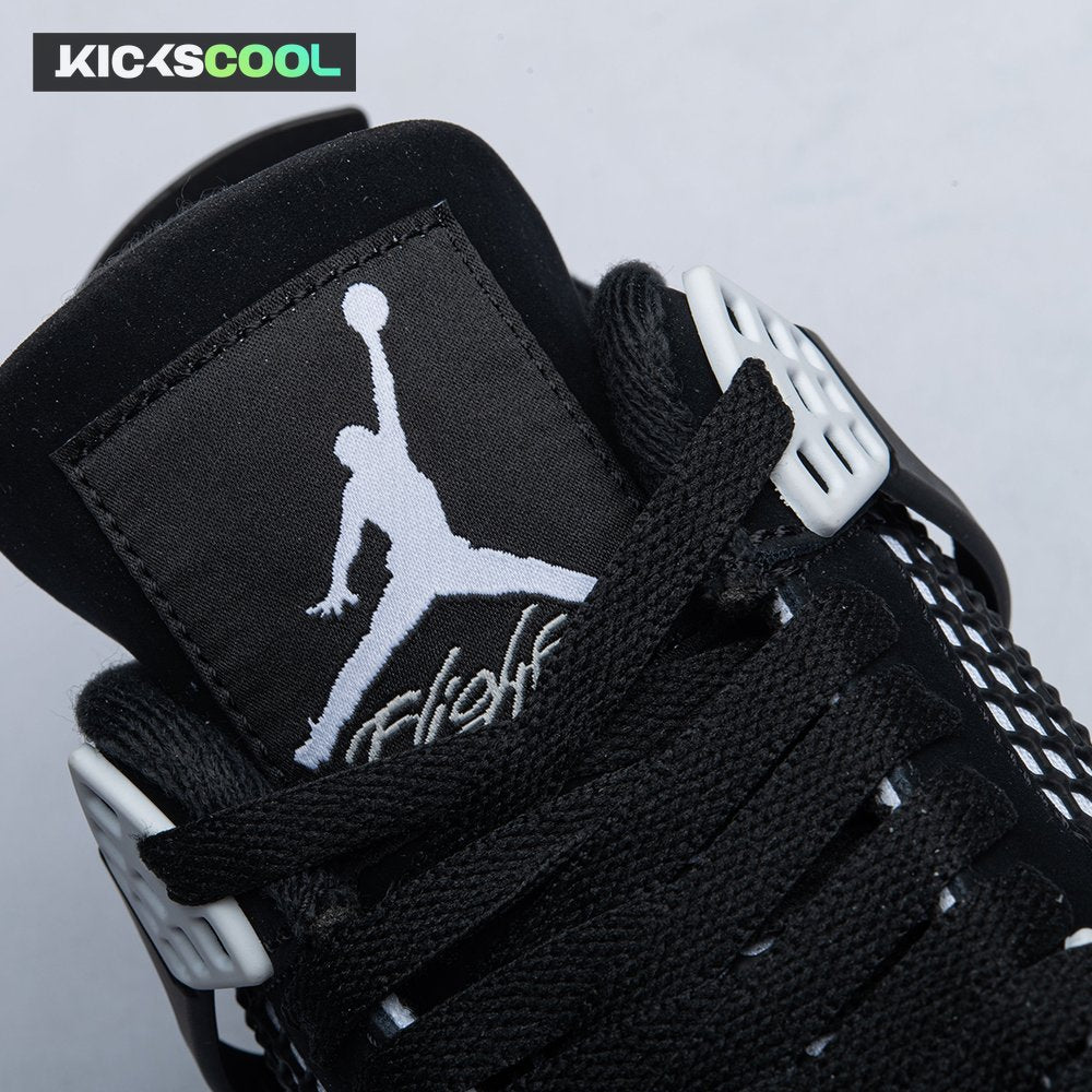 Air Jordan 4 Retro White Thunder FQ8138 001 Unisex