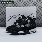 Air Jordan 4 Retro White Thunder FQ8138 001 Unisex