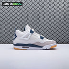 Jordan 4 SB "Summit White/Navy" DR5415-100 Unisex
