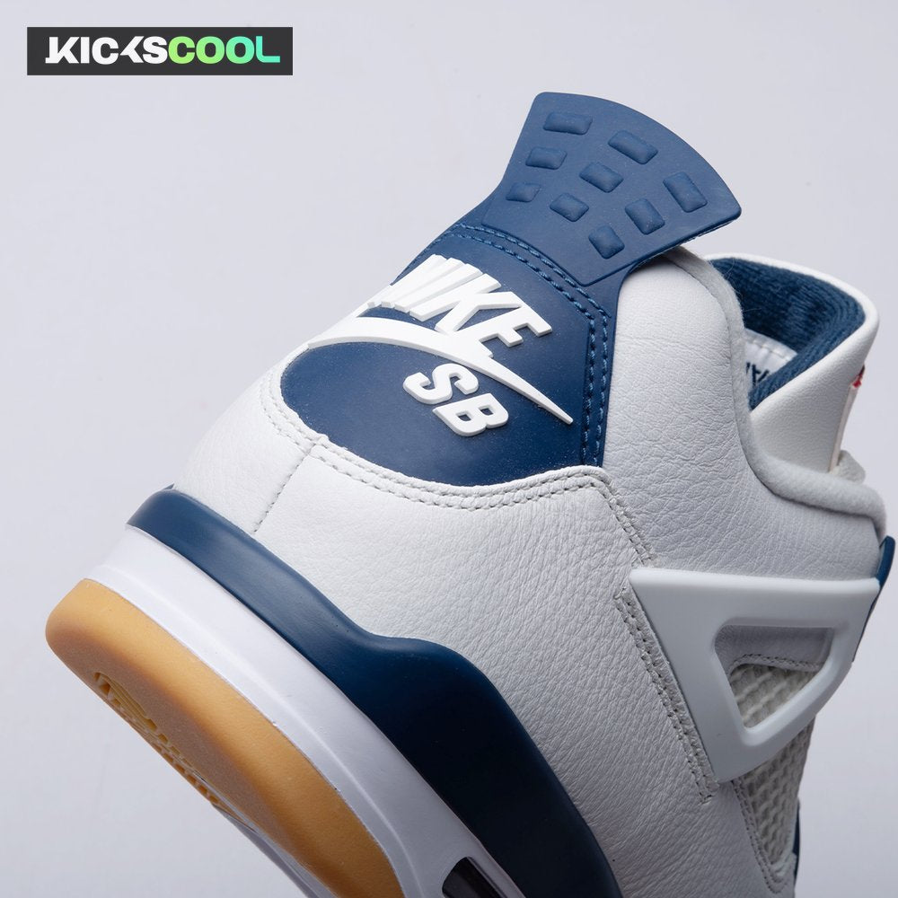 Jordan 4 SB "Summit White/Navy" DR5415-100 Unisex