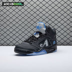 Awake NY x Air Jordan 5 "Black/Racer Blue" DV4982-004 Unisex