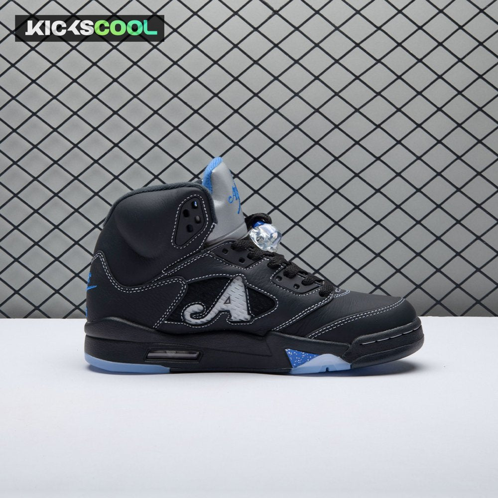 Awake NY x Air Jordan 5 "Black/Racer Blue" DV4982-004 Unisex