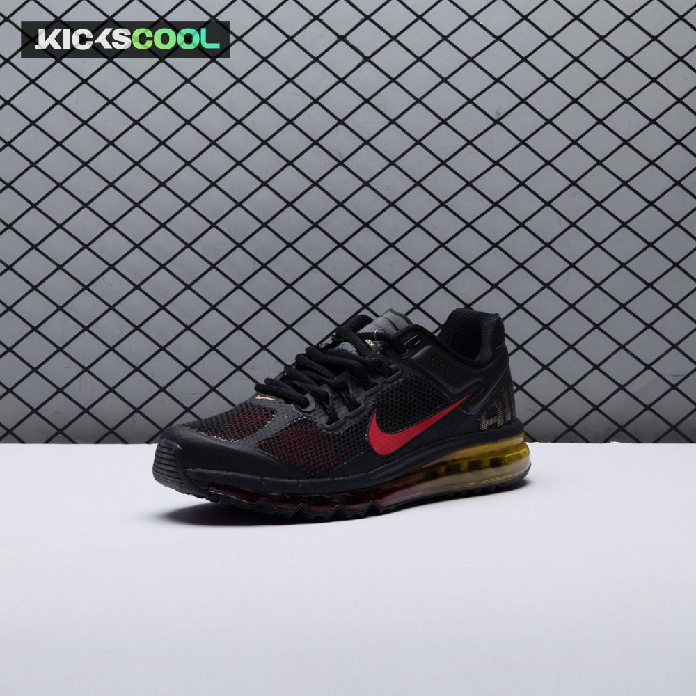 Nike Air Max 2013 Black Laser Orange University Red HF3660-002 Unisex