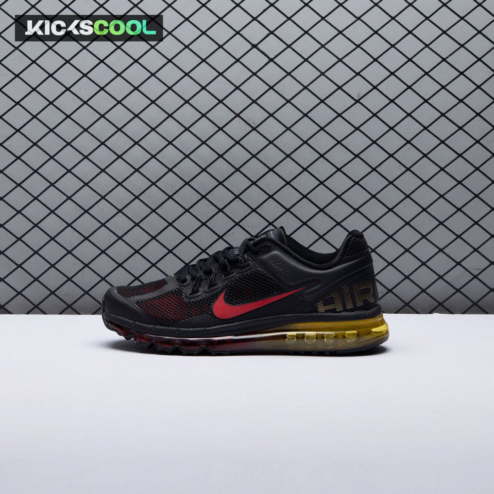 Nike Air Max 2013 Black Laser Orange University Red HF3660-002 Unisex