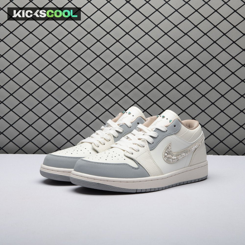 Jordan 1 LowSail Soft Pearl IH7323-100 Unisex