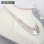 Jordan 1 LowSail Soft Pearl IH7323-100 Unisex