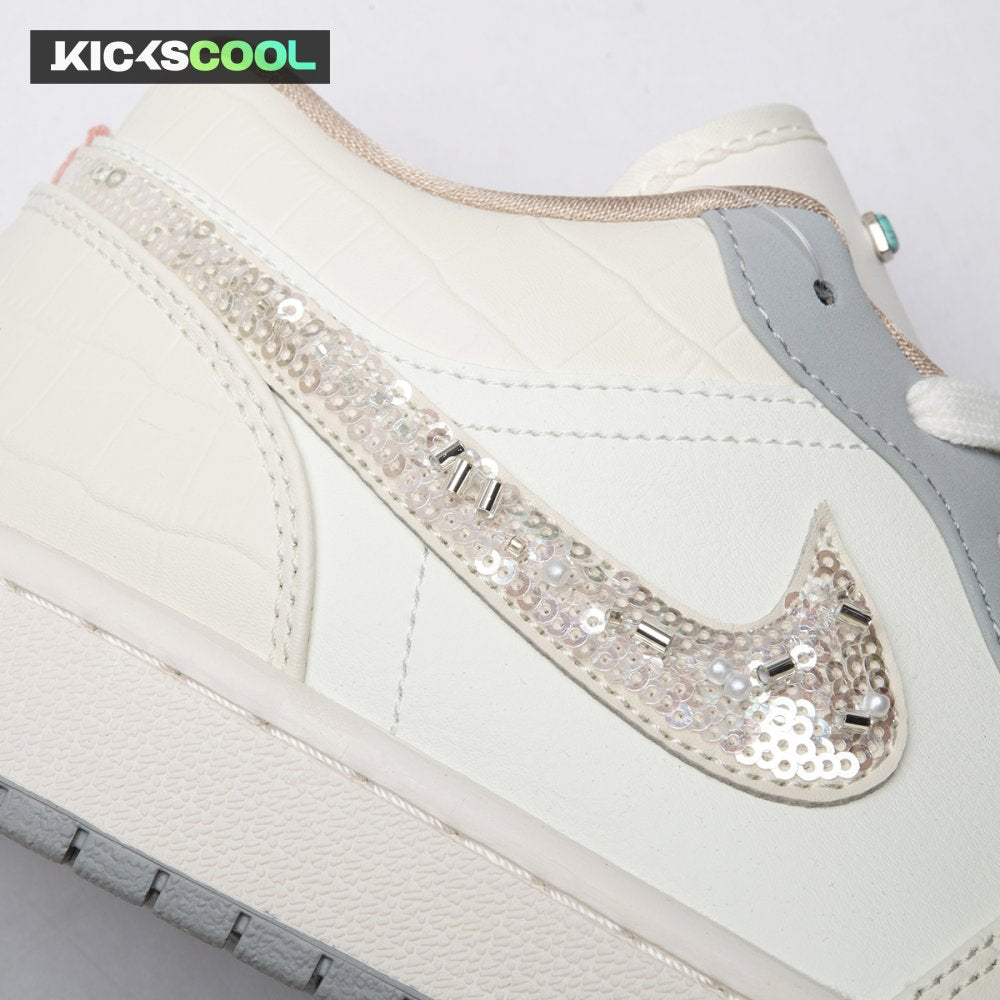 Jordan 1 LowSail Soft Pearl IH7323-100 Unisex
