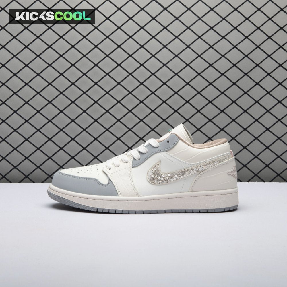 Jordan 1 LowSail Soft Pearl IH7323-100 Unisex