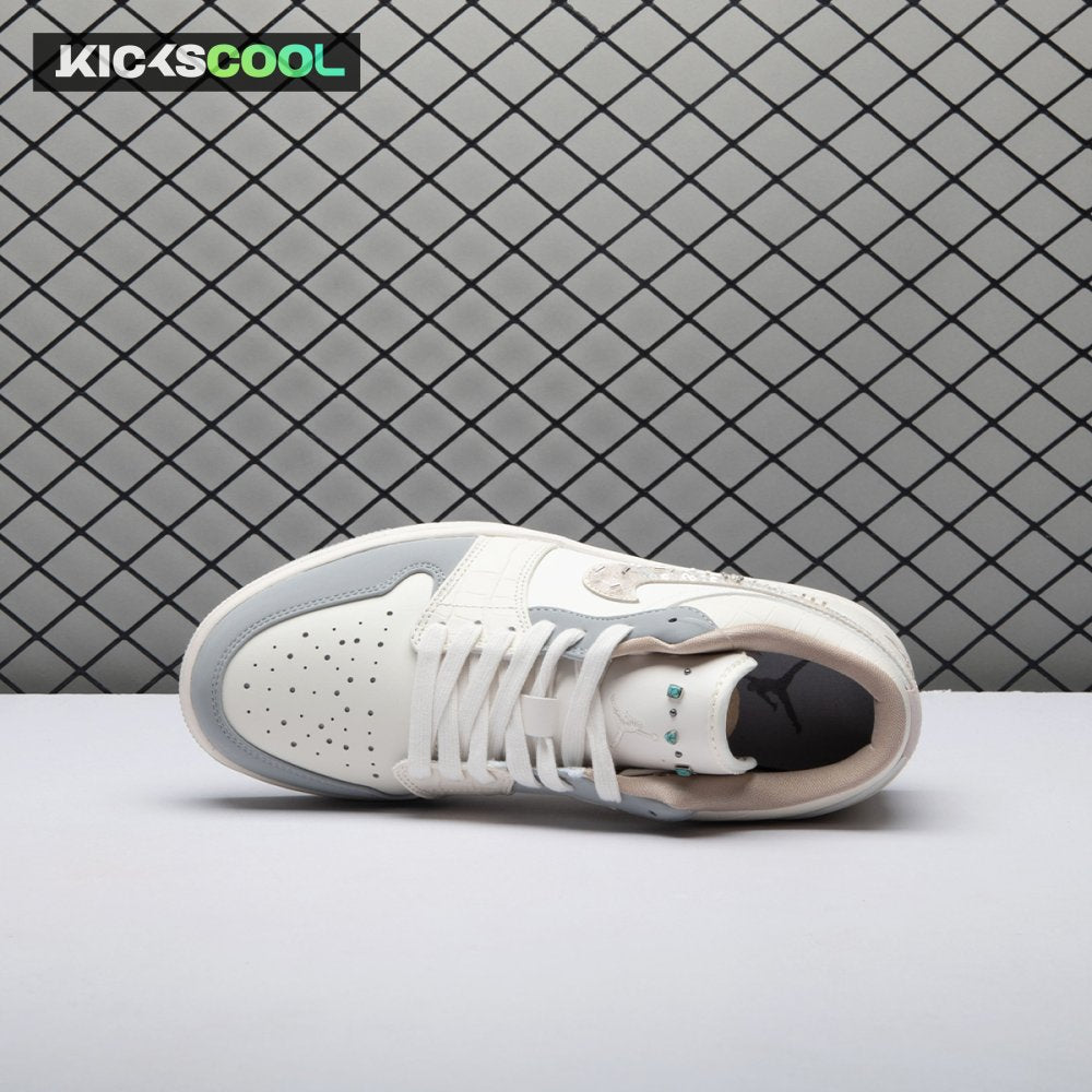 Jordan 1 LowSail Soft Pearl IH7323-100 Unisex