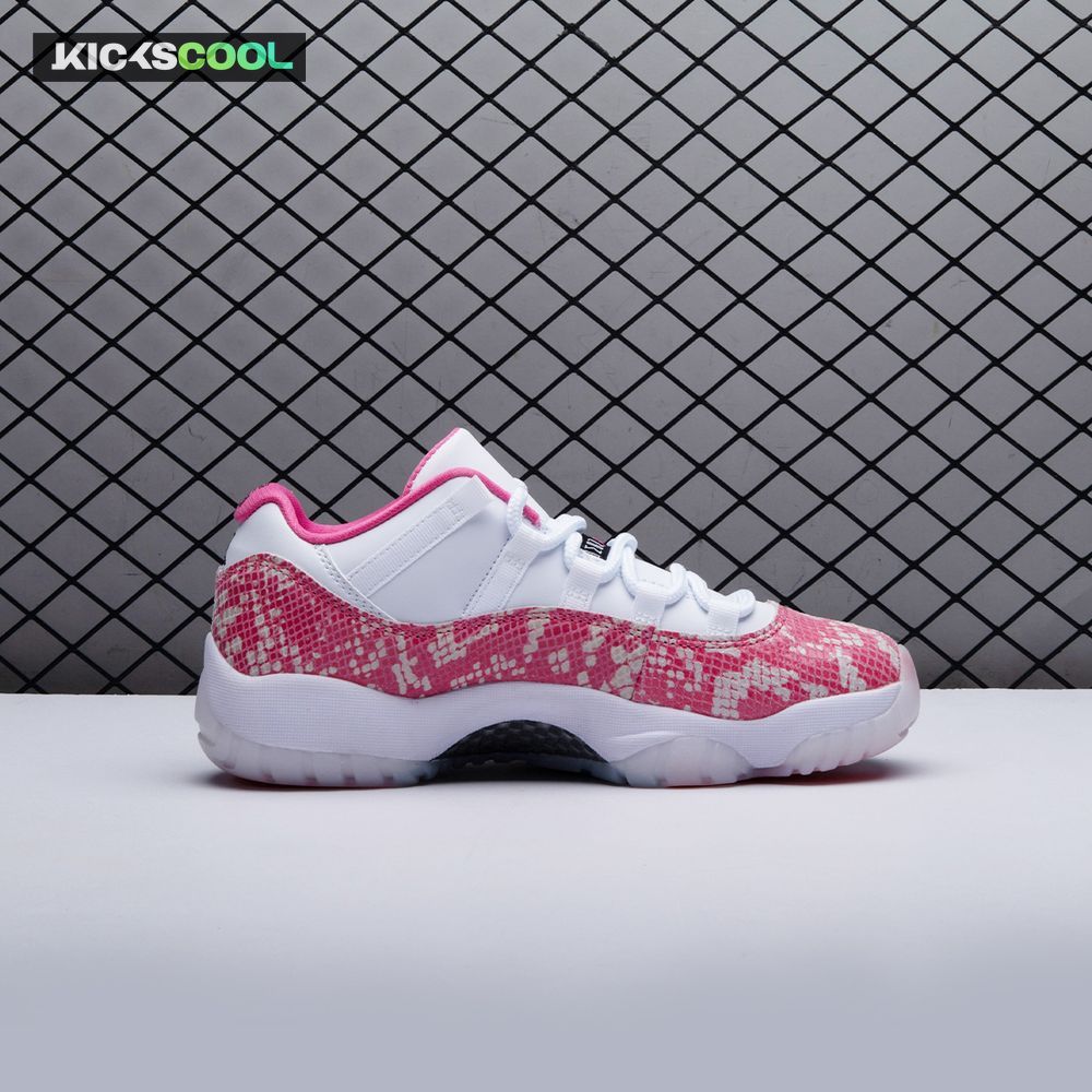Jordan 11 Retro Low Pink Snakeskin (2019) AH7860-106 Unisex
