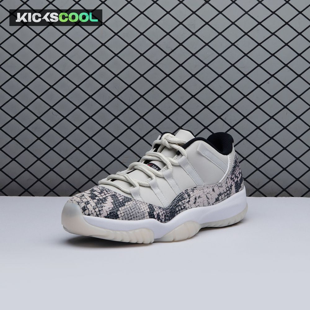Jordan 11 Retro Low Snake Light Bone CD6846-002 Unisex