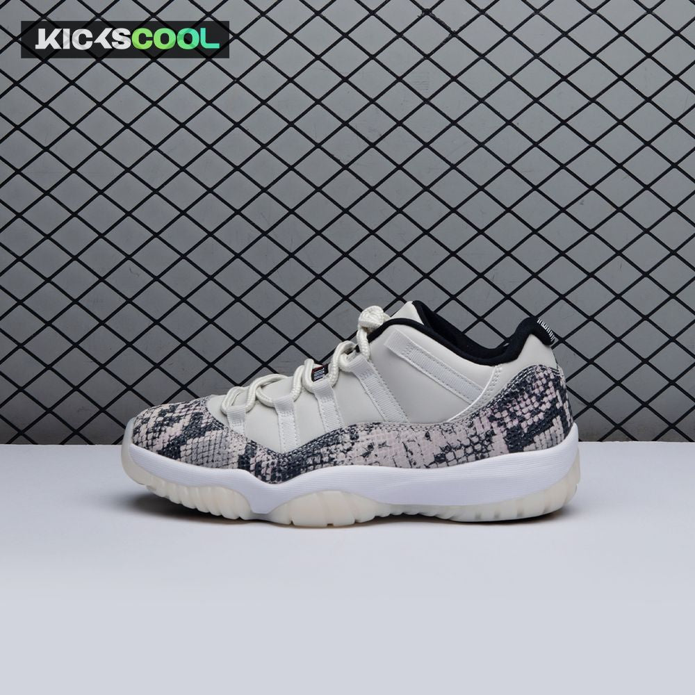 Jordan 11 Retro Low Snake Light Bone CD6846-002 Unisex