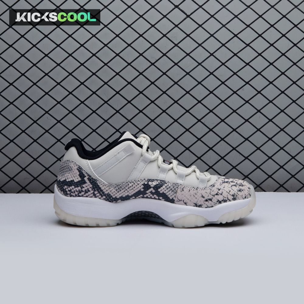 Jordan 11 Retro Low Snake Light Bone CD6846-002 Unisex
