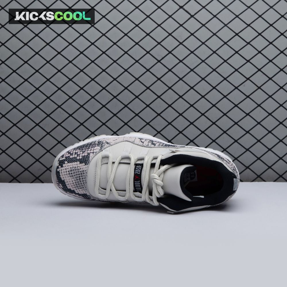 Jordan 11 Retro Low Snake Light Bone CD6846-002 Unisex