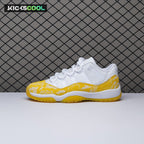 Jordan 11 Retro Low Tour Yellow Snakeskin AH7860-107 Men's