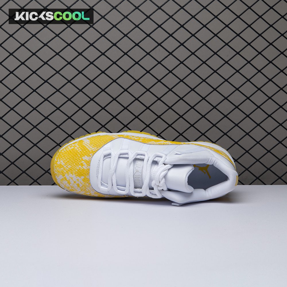 Jordan 11 Retro Low Tour Yellow Snakeskin AH7860-107 Men's