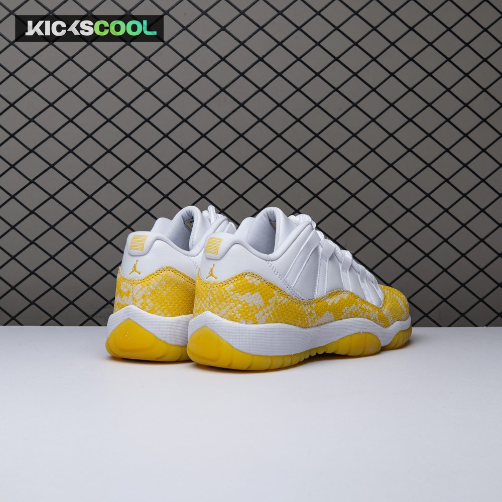 Jordan 11 Retro Low Tour Yellow Snakeskin AH7860-107 Men's