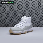 Jordan 11 Retro White Metallic Silver AR0715-100 Unisex