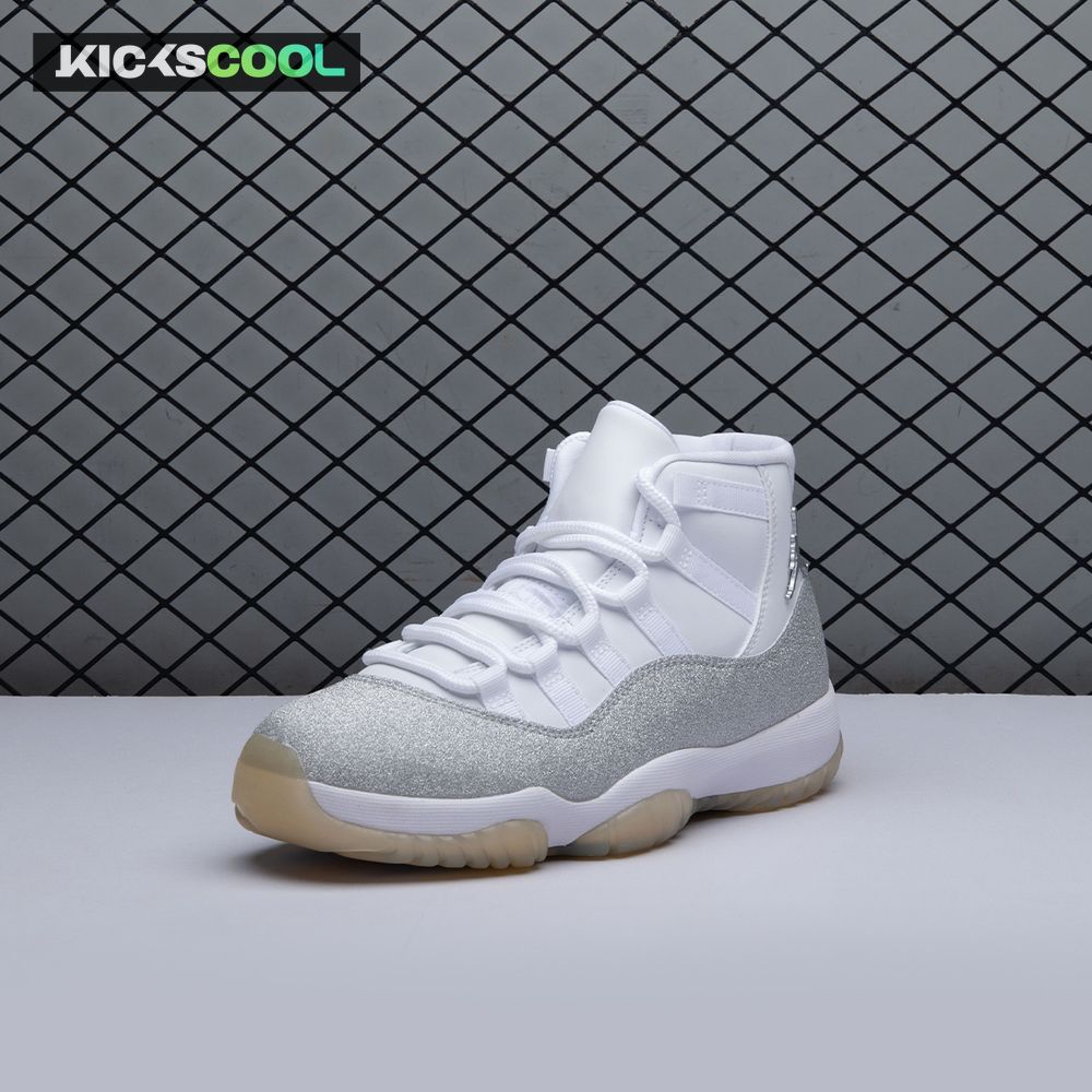 Jordan 11 Retro White Metallic Silver AR0715-100 Unisex