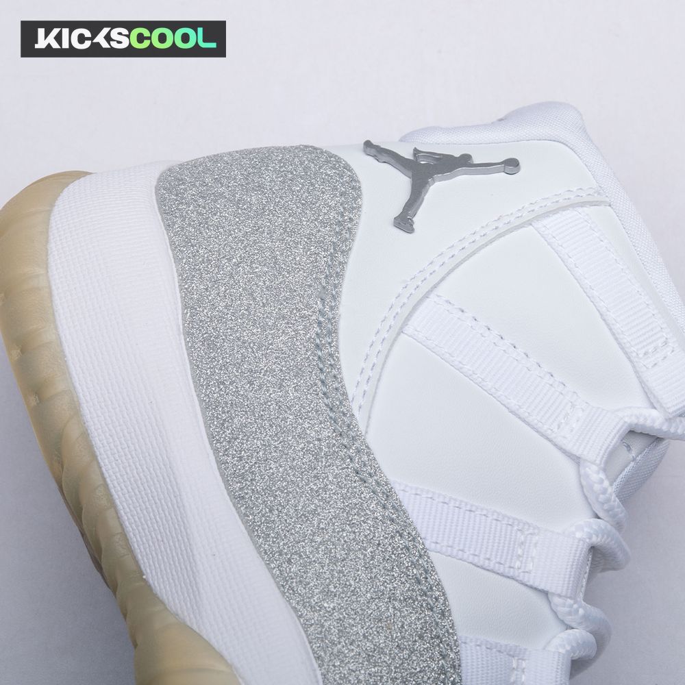 Jordan 11 Retro White Metallic Silver AR0715-100 Unisex