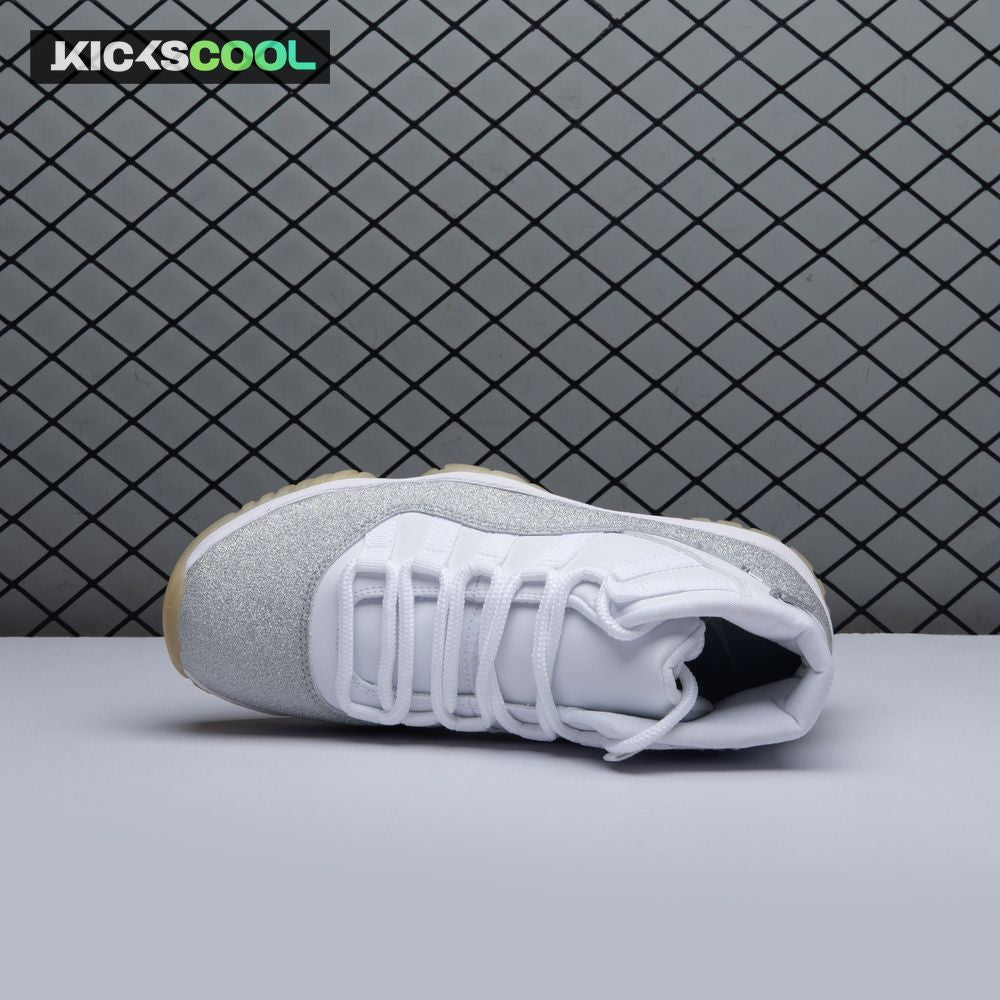 Jordan 11 Retro White Metallic Silver AR0715-100 Unisex