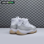 Jordan 11 Retro White Metallic Silver AR0715-100 Unisex