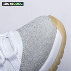 Jordan 11 Retro White Metallic Silver AR0715-100 Unisex
